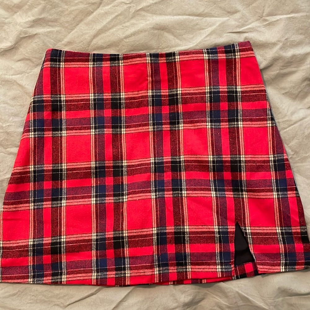 Plaid Skirt